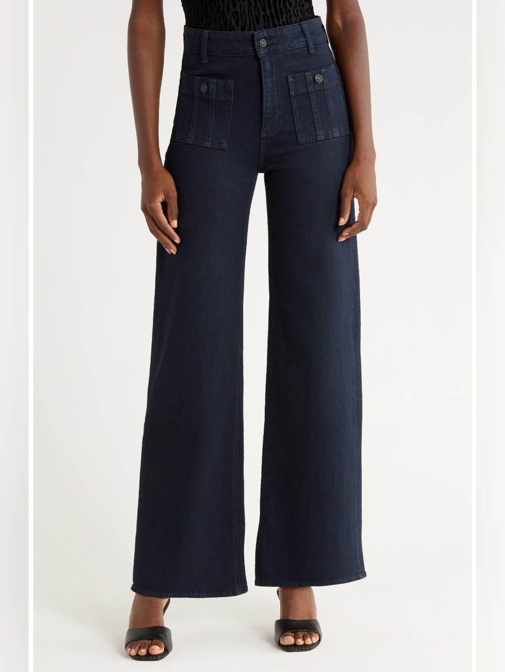 PAIGE Anessa 31" Wide Leg Jean In Duchess - Like New